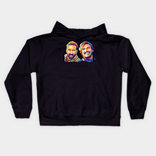 Nicolas and Pedro Pop Art Kids Hoodie